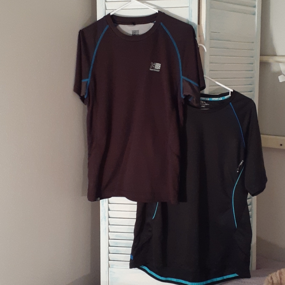 2 Mens Nylon Microfiber Shirts Karrimor Tex